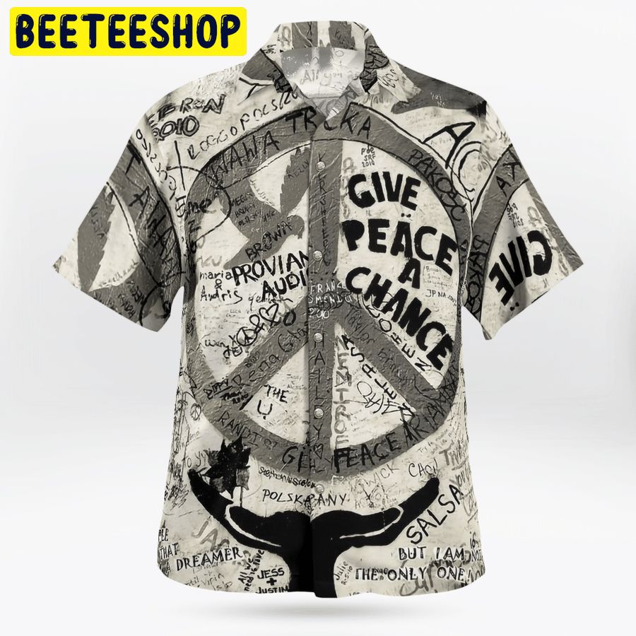 Hippie A Change Trending Hawaiian Shirt-1