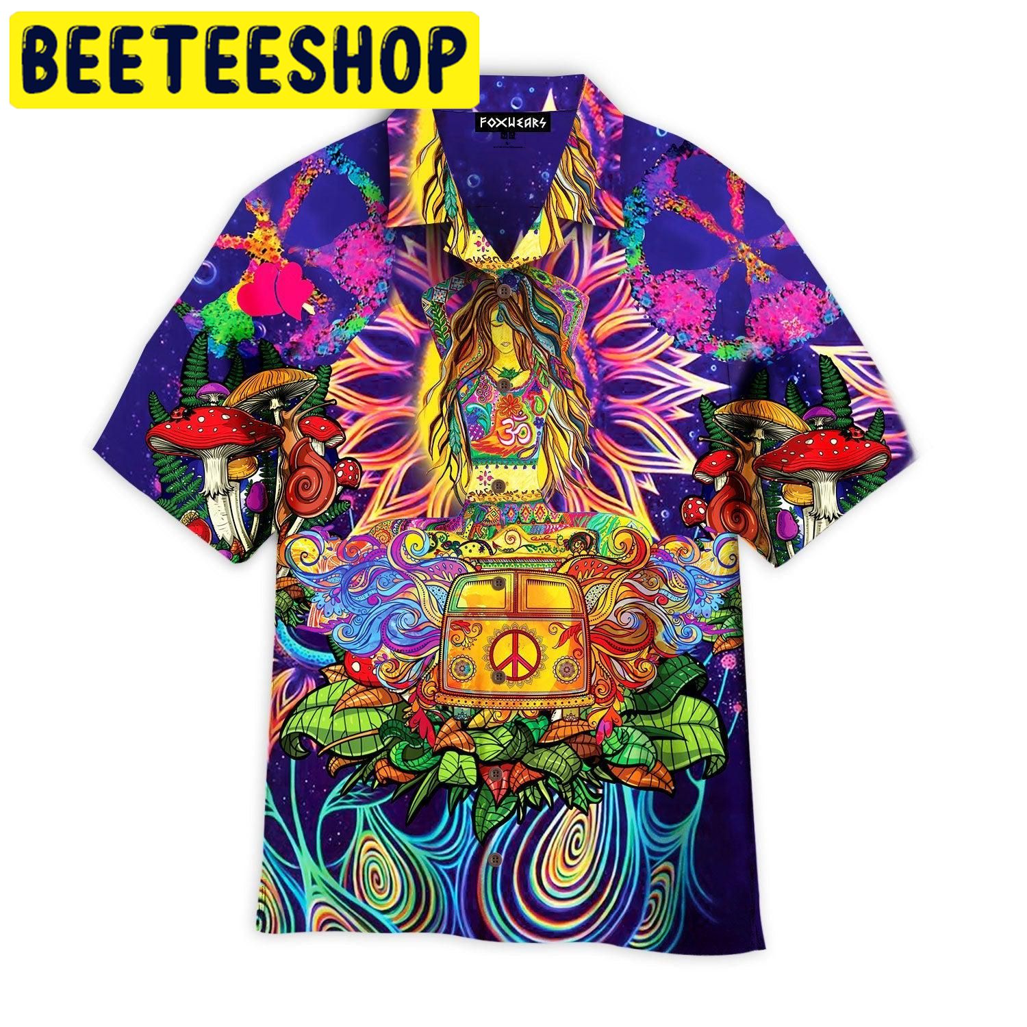 Hippie Bus Hawaiian Shirt 2359-1