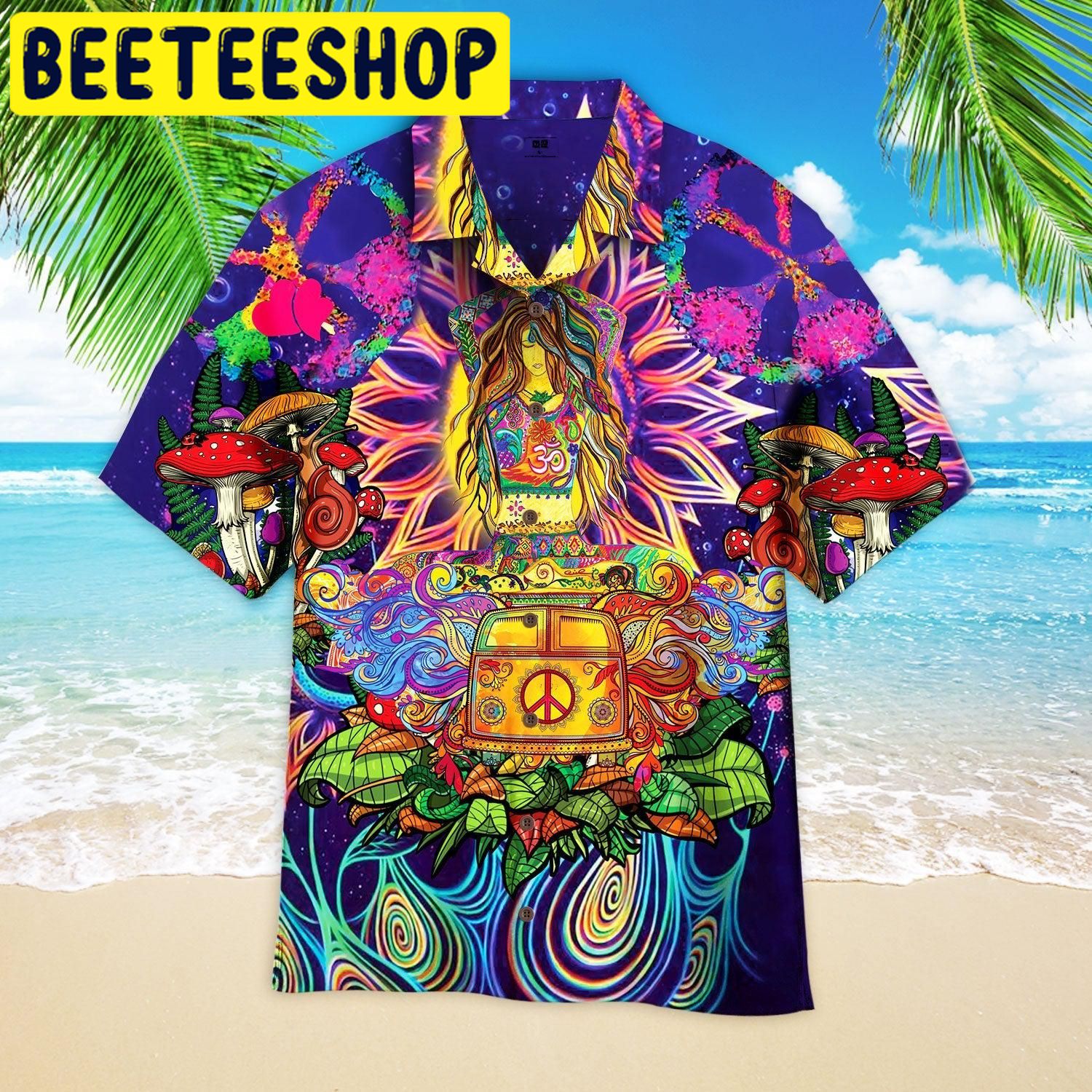 Hippie Bus Hawaiian Shirt 2359-1