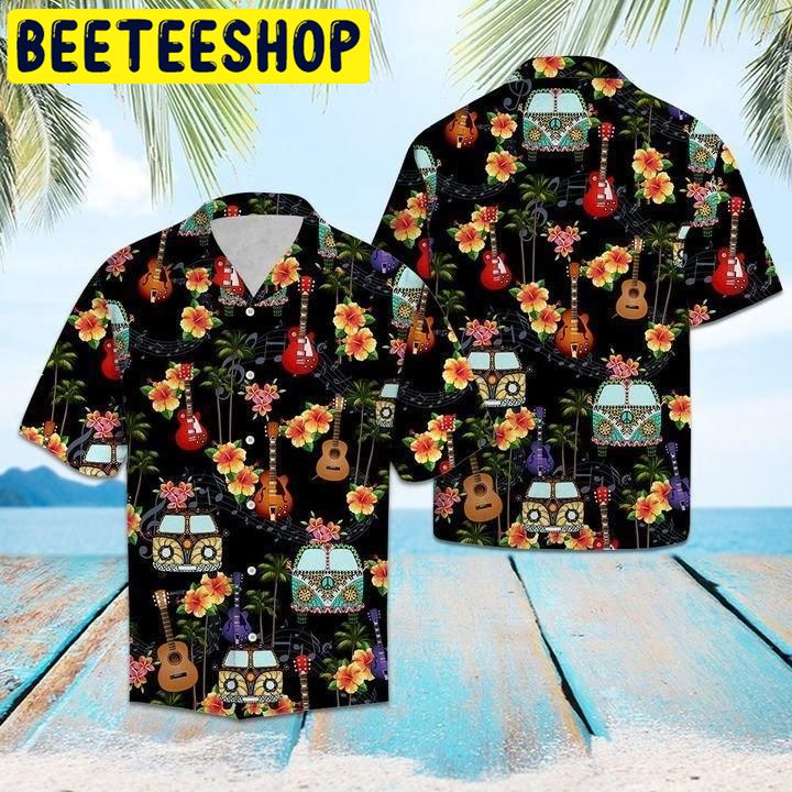 Hippie Summer Hawaiian Shirt-1