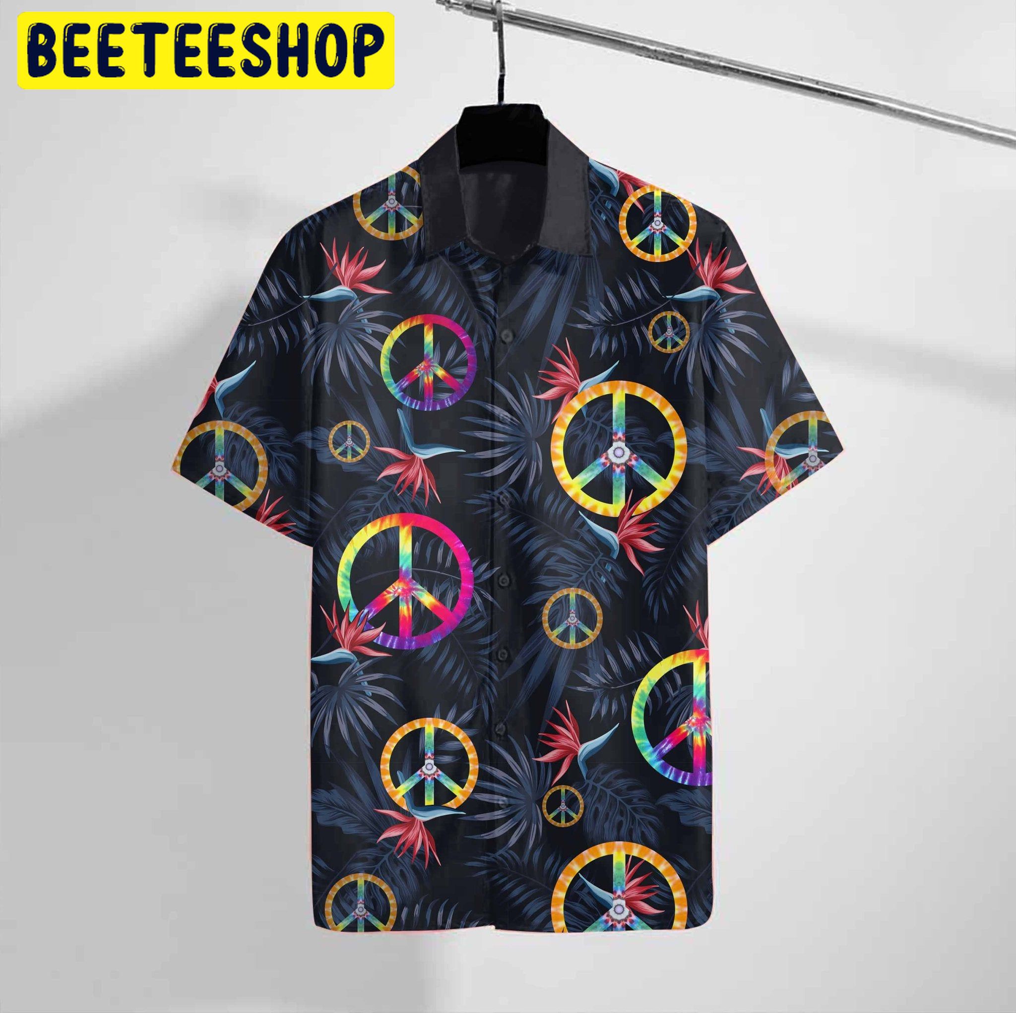 Hippie Tropical Trending Hawaiian Shirt-1