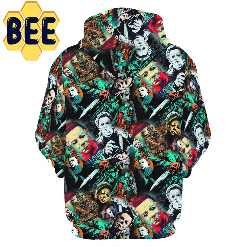 Horror Film Michael Myers Halloween Hawaiian Shirt-1
