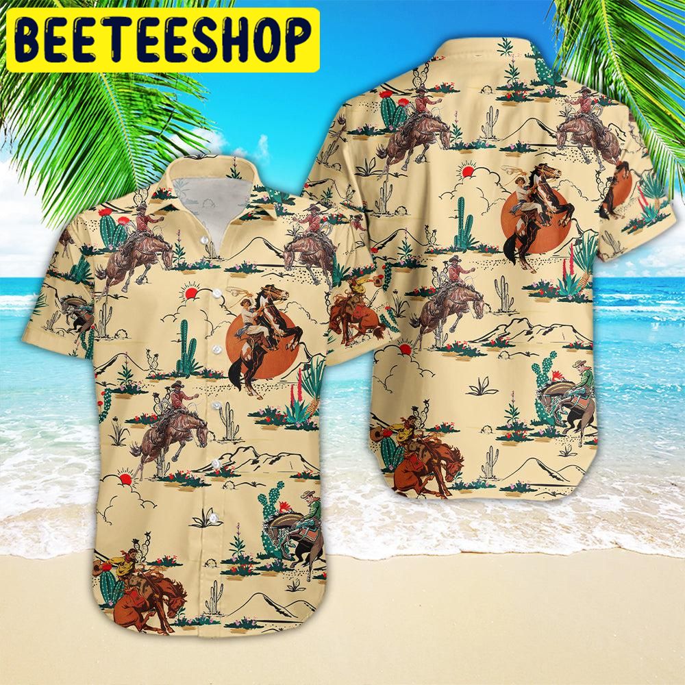 Horse Cowboy Hawaiian Shirt