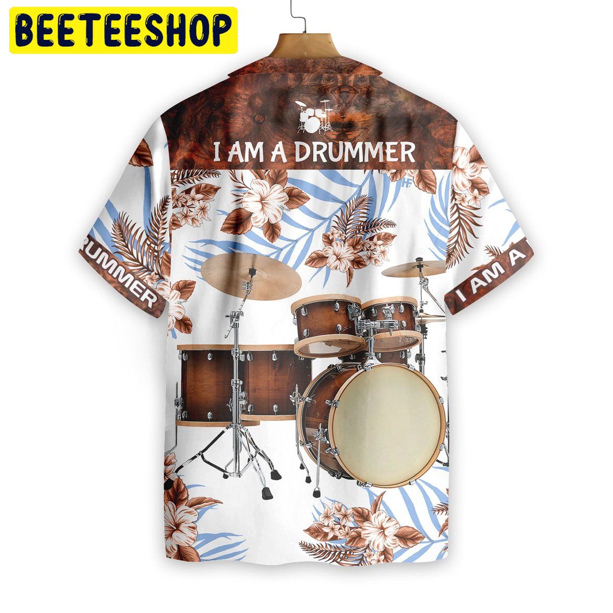 I Am A Drummer Trending Hawaiian Shirt-1