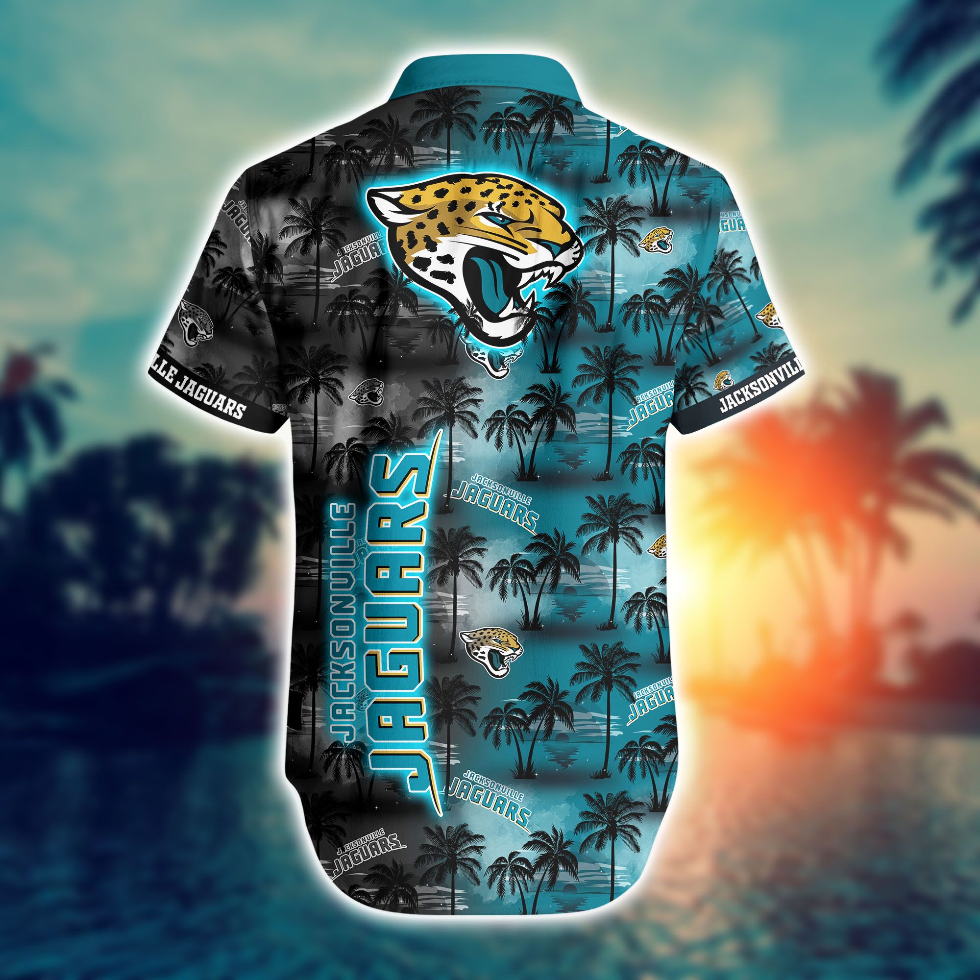 Jacksonville Jaguars Nfl Hawaii Full 3d Shirts For Fans-1