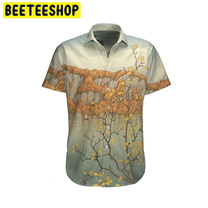 Japanese Aesthetic Ukiyoe Trending Hawaiian Shirt-1