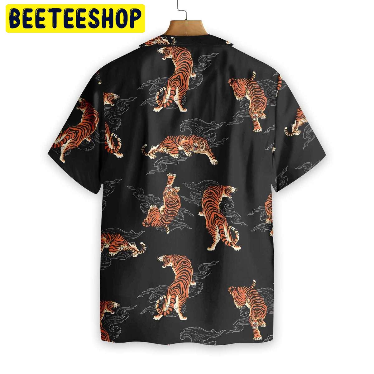 Japanese Tiger Trending Hawaiian Shirt-1