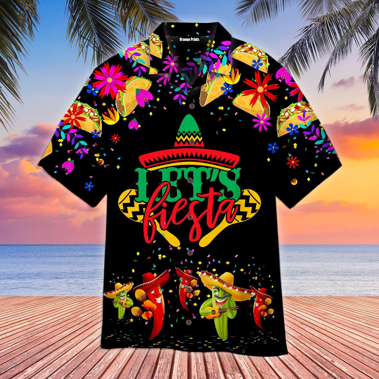 Lets Fiesta Cinco De Mayo Hawaiian Shirt