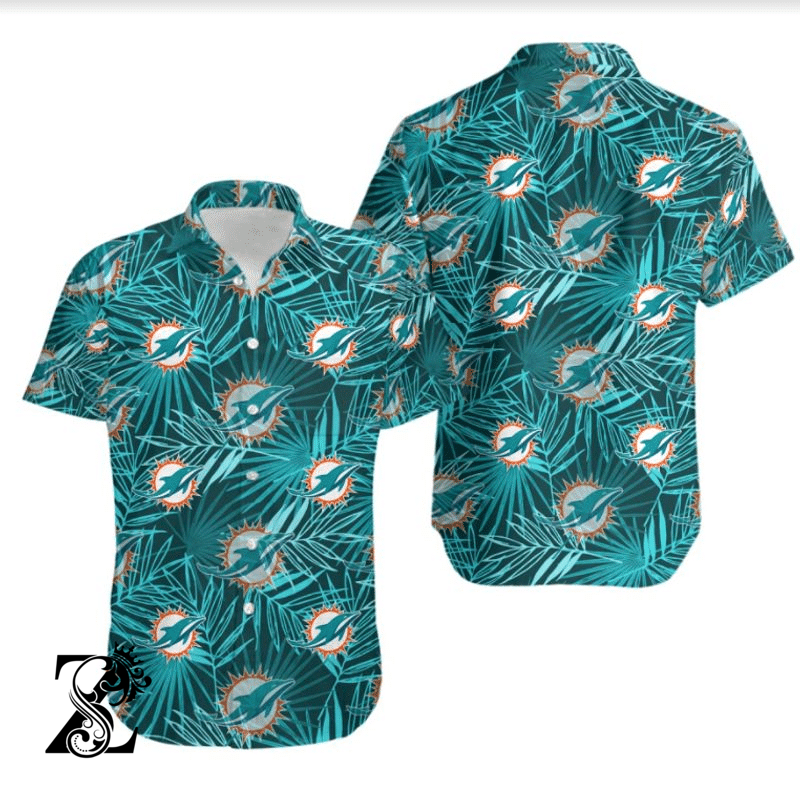 Miami Dolphins Hawaiian Shirt For Fans-1