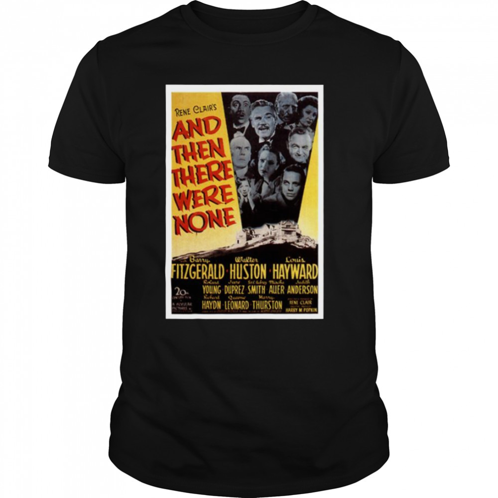Movie Design And Then There Were None shirt