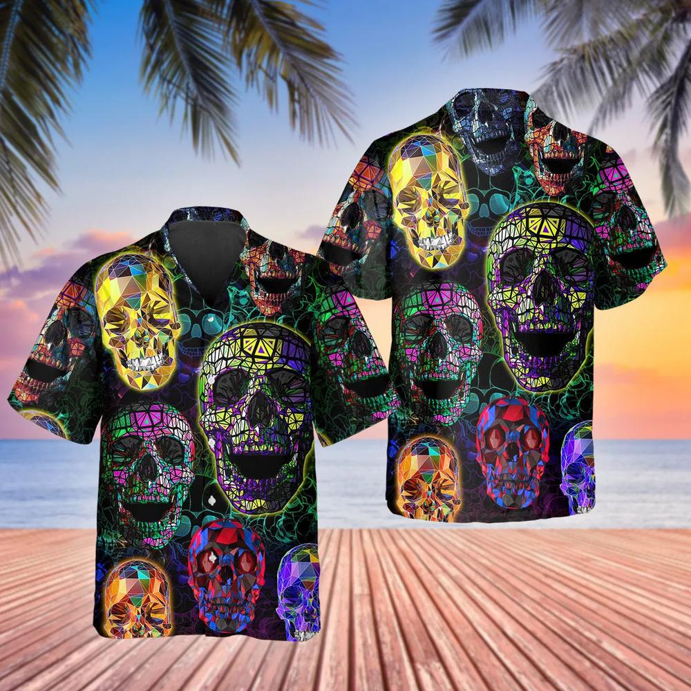 Multiverse Skull Hawaiian Shirt