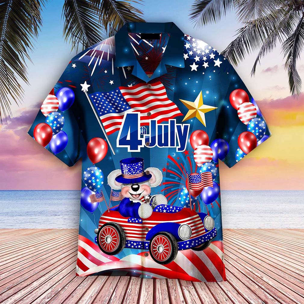 My Patriotic Heart Beats 4th Of July Hawaiian Shirt For Men Women