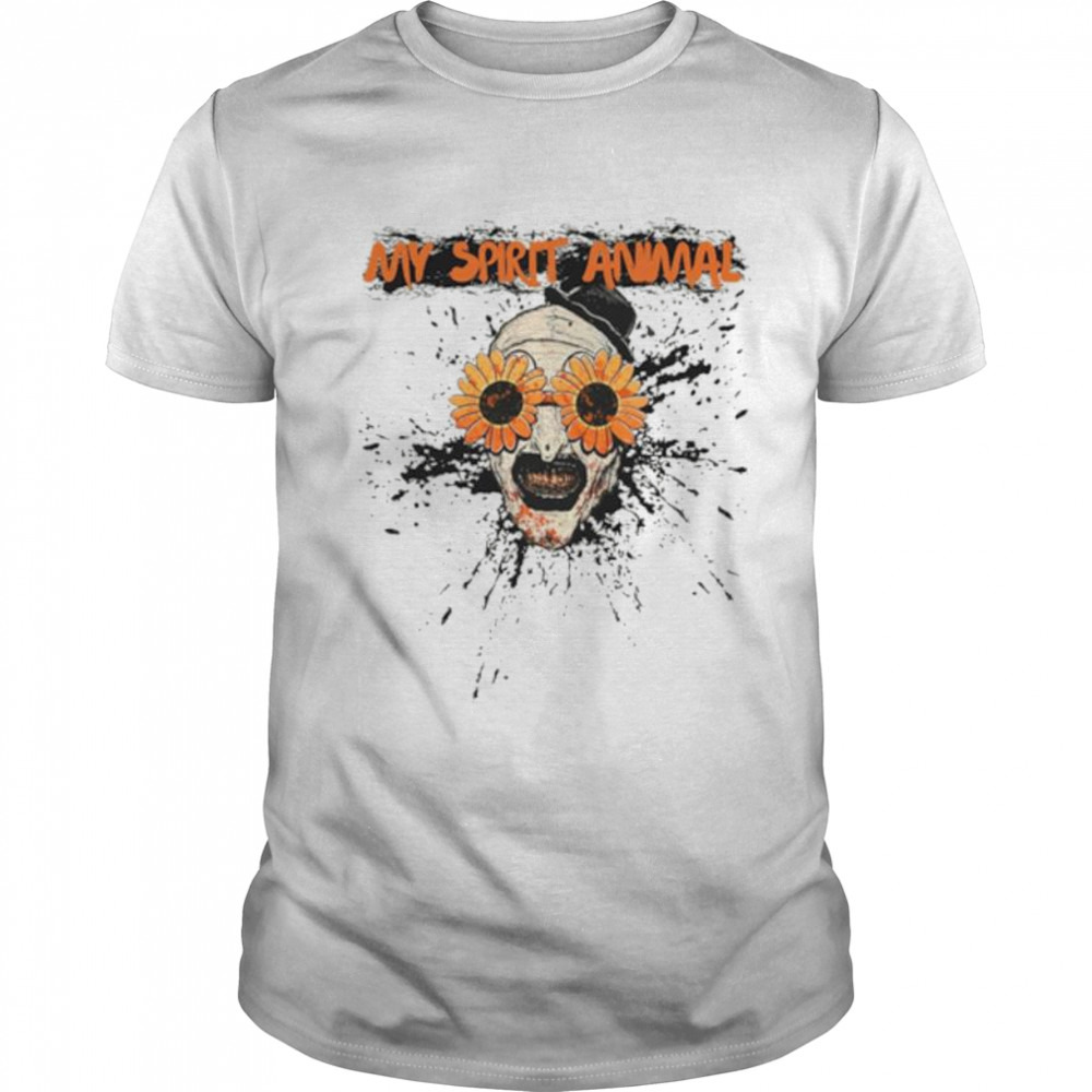 My Spirit Animal Art The Clown Terrifier 2 Horror Movie Shirt