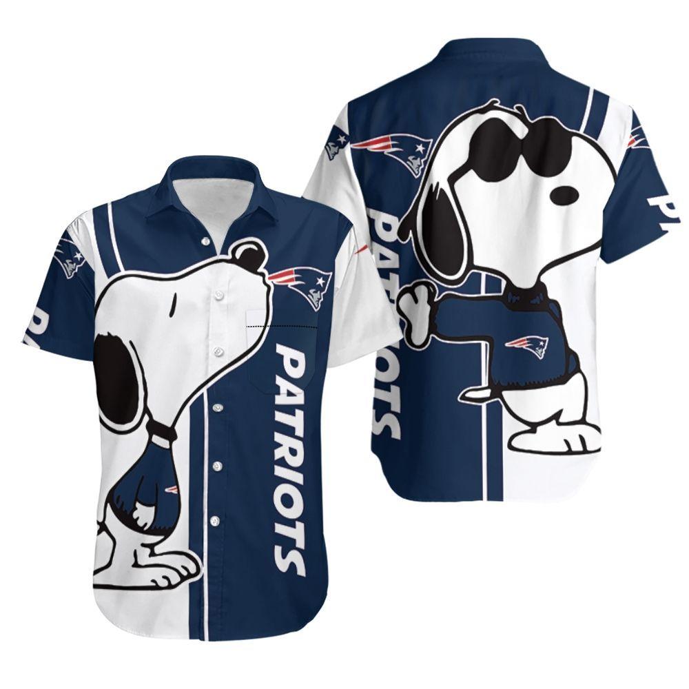 New England Patriots Hawaiian Shirt For Big Fans For Fans-1