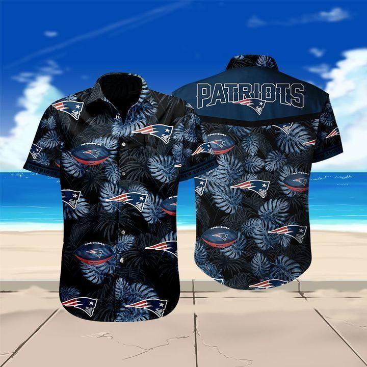 New England Patriots Hawaiian Shirt For Fans 02-1