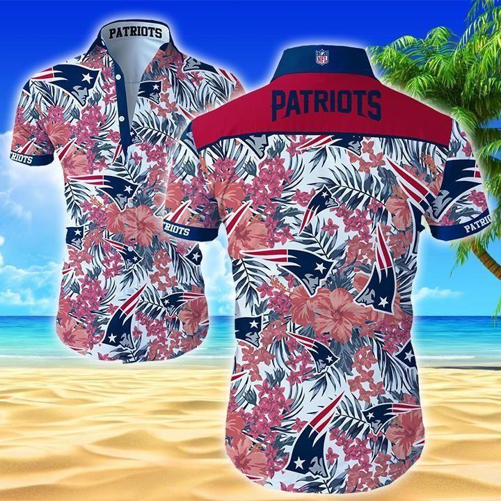 New England Patriots Hawaiian Shirt For Fans-2