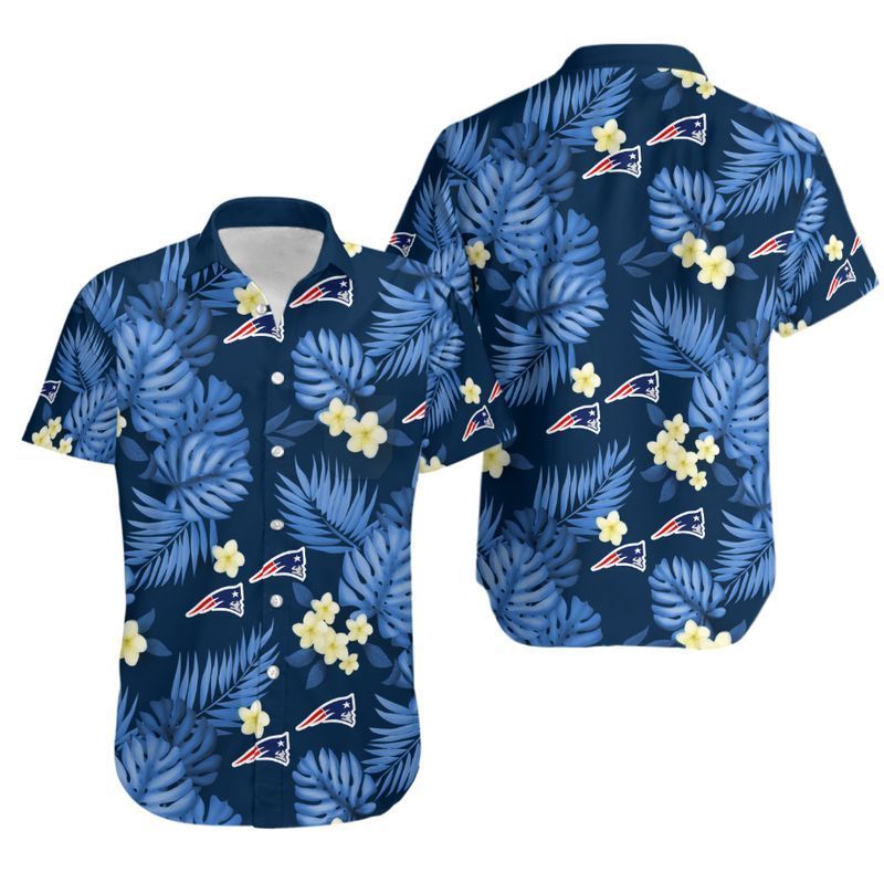 New England Patriots Nfl Hawaiian Shirt For Fans 03-1