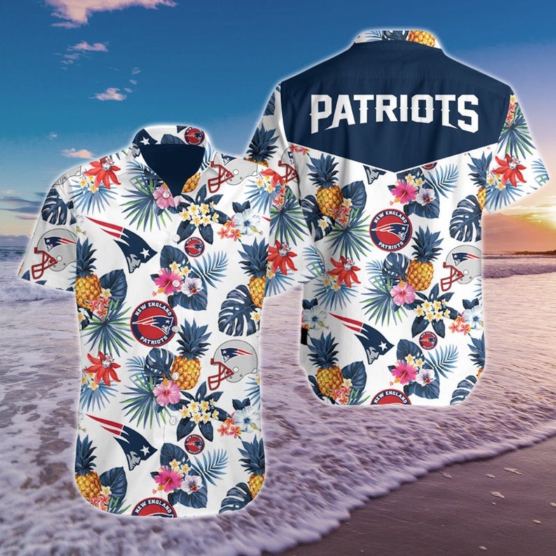 New England Patriots Nfl Hawaiian Shirt For Fans