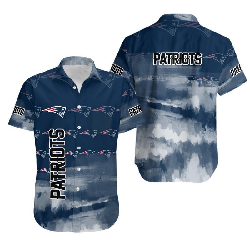 New England Patriots Nfl Hawaiian Shirt For Fans-1
