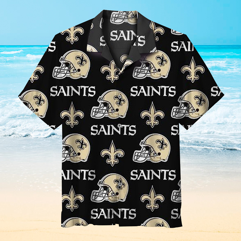 New Orleans Saints Hawaiian Shirt For Fans-1