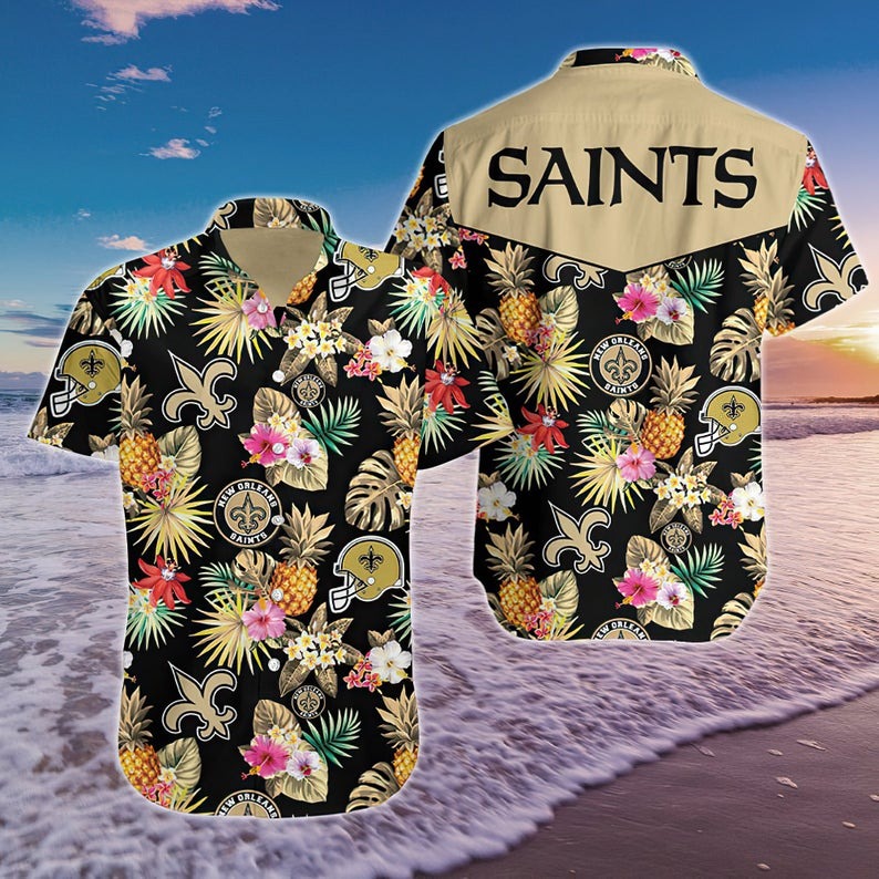 New Orleans Saints Nfl Hawaiian Shirt For Fans