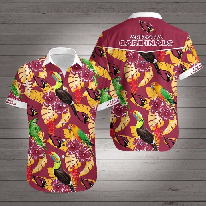 Nfl Arizona Cardinals Hawaiian Shirt For Fans-1