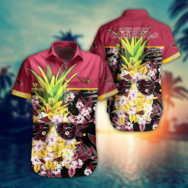 Nfl Arizona Cardinals Hawaiian Shirt Pineapple New Trending