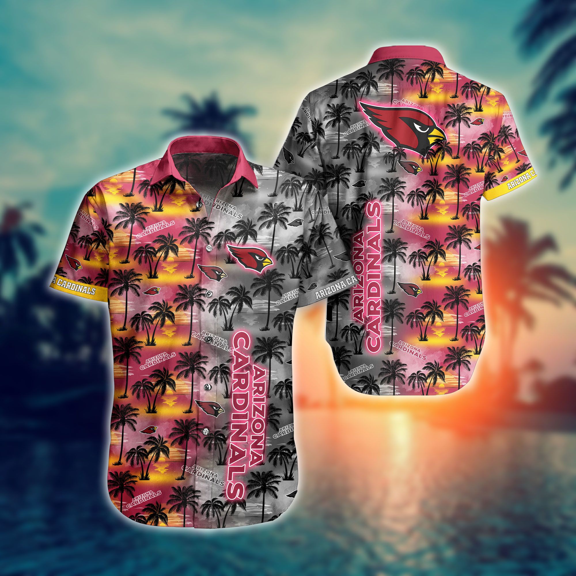 Nfl Arizona Cardinals Hawaiian Shirt Style Summer Trending 1-1
