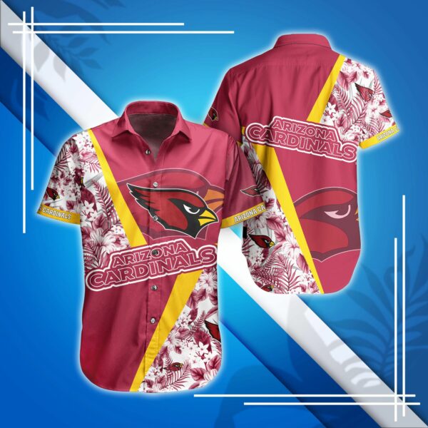 Nfl Arizona Cardinals Hawaiian Shirt Style Summer Trending-1