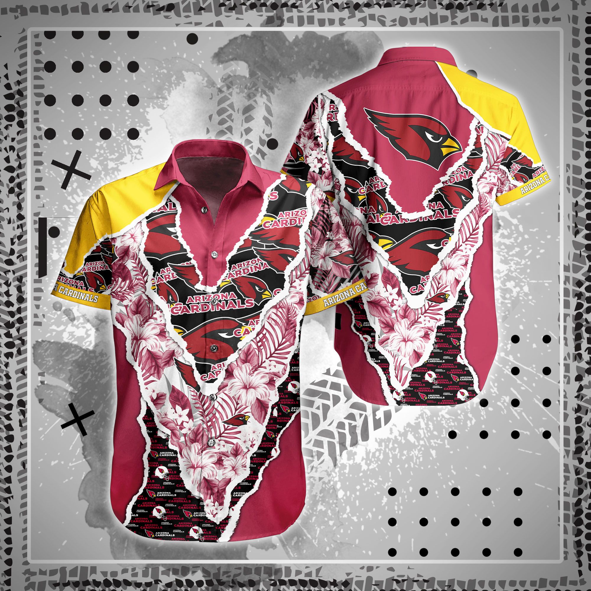 Nfl Arizona Cardinals Hawaiian Shirt Trending Summer 2021-1