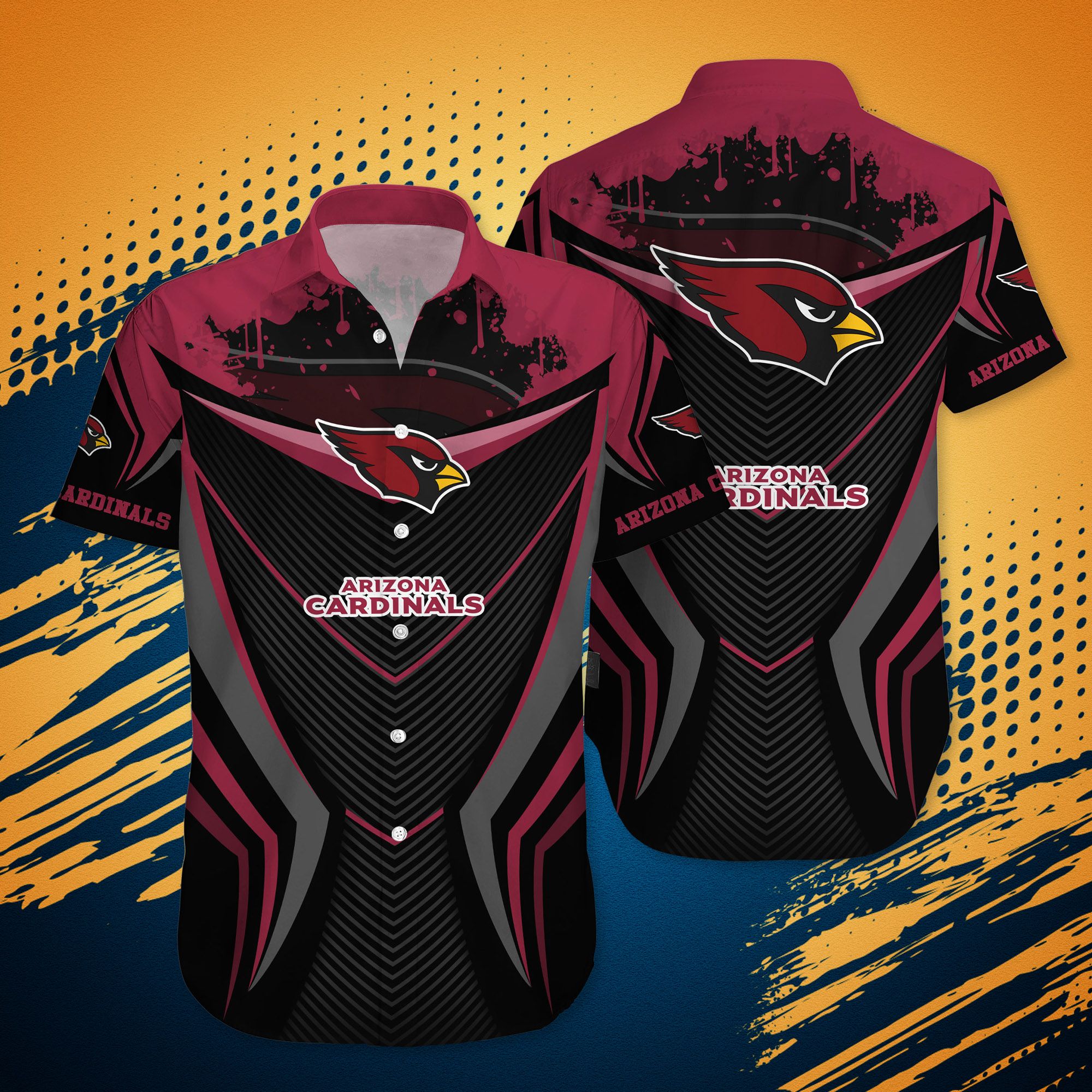 Nfl Arizona Cardinals Hawaiian Shirt Trending Summer-1