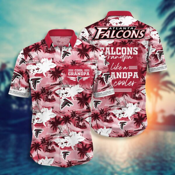 Nfl Atlanta Falcons Hawaiian Shirt For Grandparent-1