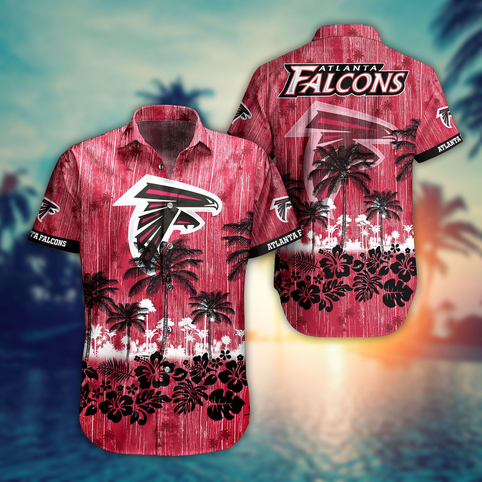 Nfl Atlanta Falcons Hawaiian Shirt New Style Summer-1