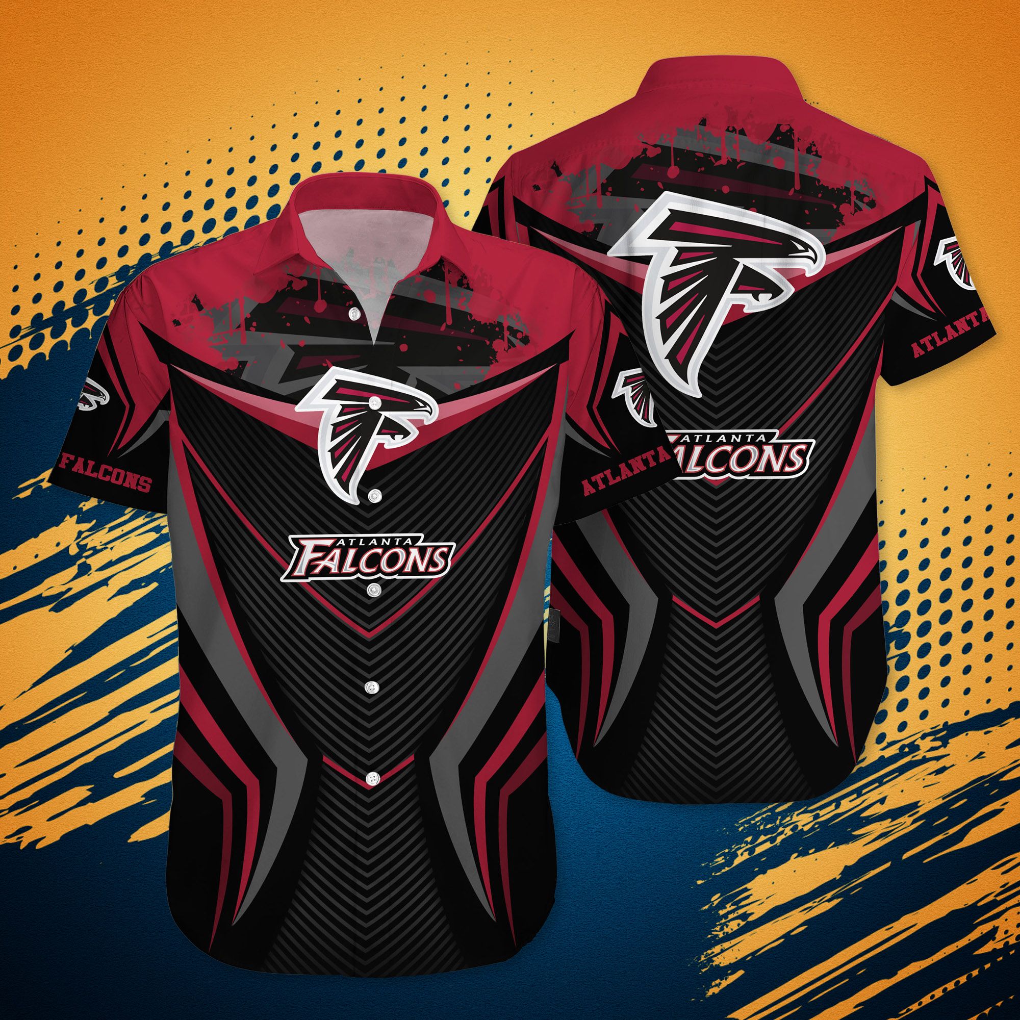 Nfl Atlanta Falcons Hawaiian Shirt Trending Summer-1
