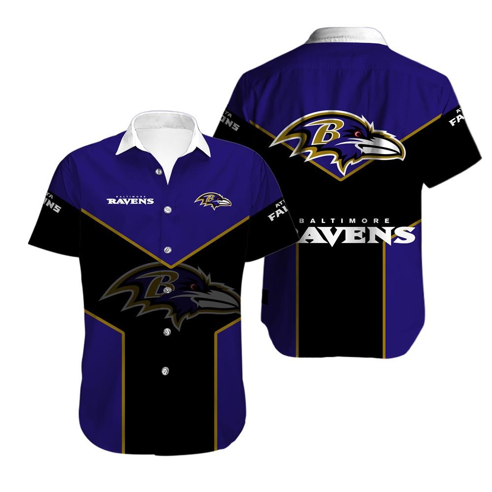 Nfl Baltimore Ravens Limited Edition Hawaiian Shirt For Fans-1