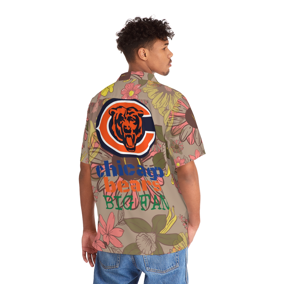 Nfl Chicago-bears New 3d Hawaiian Shirt For Fans-1