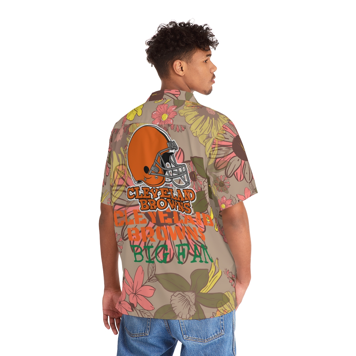 Nfl Cleveland Browns New 3d Hawaiian Shirt For Fans-1