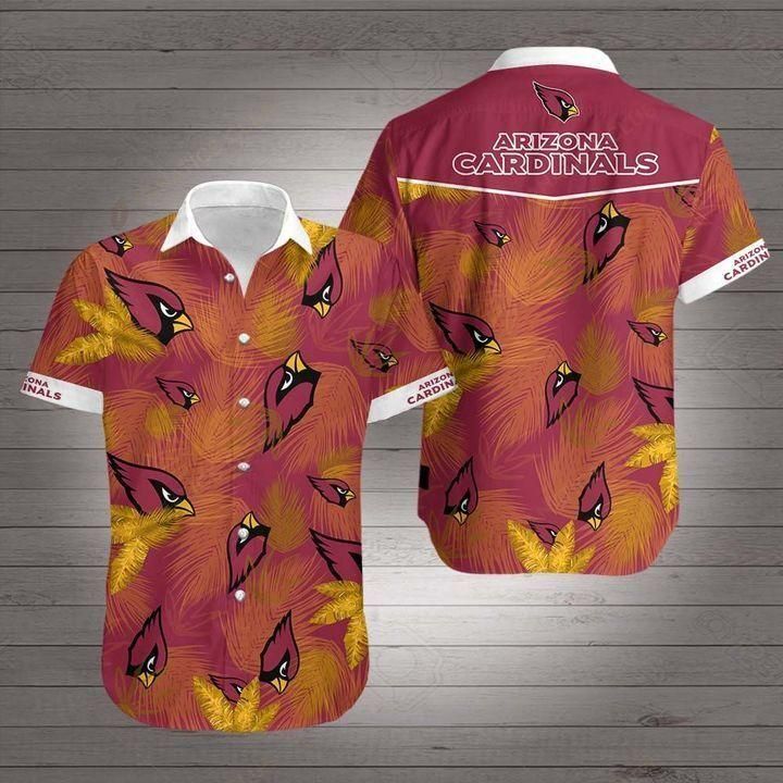 Nfl Hawaiian Shirt Arizona Cardinals 3d For Fans 02-1