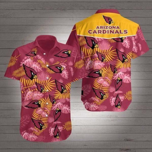 Nfl Hawaiian Shirt Arizona Cardinals 3d For Fans 04-1