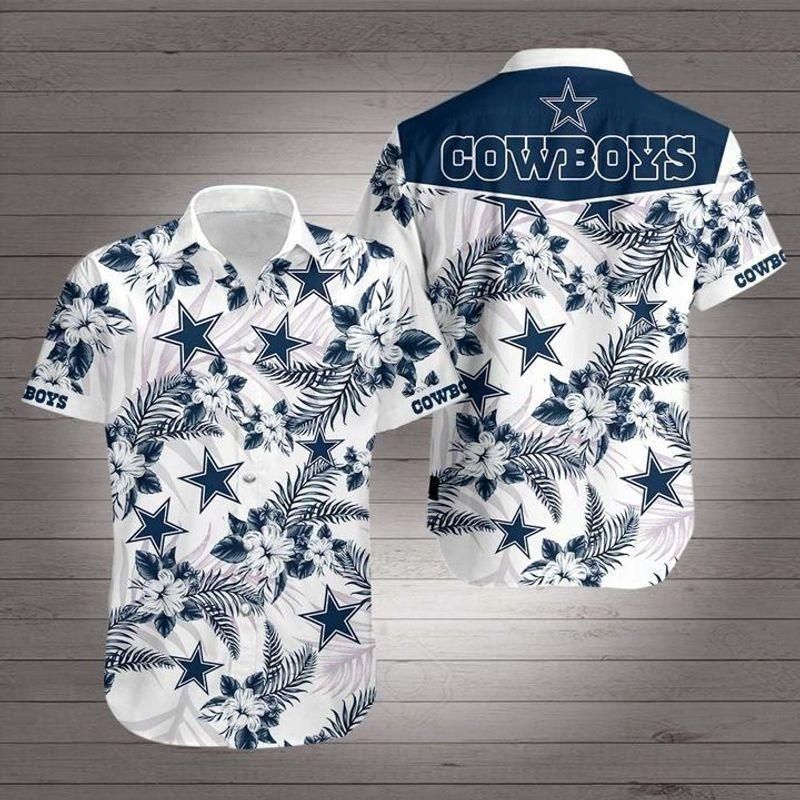 Nfl Hawaiian Shirt Dallas Cowboys 3d For Fans-1