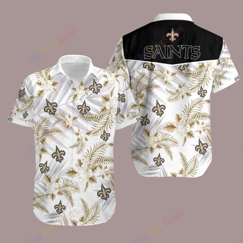 Nfl Hawaiian Shirt New Orleans Saints 3d For Fans 01-1