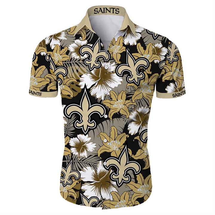 Nfl Hawaiian Shirt New Orleans Saints For Fans 01-1