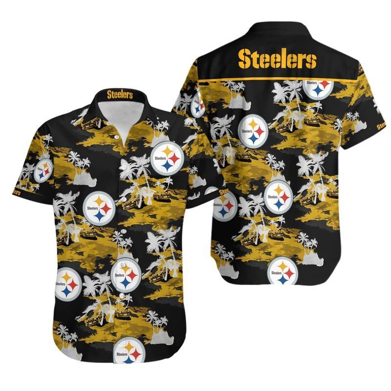 Nfl Hawaiian Shirt Pittsburgh Steelers 3d Aloha-1