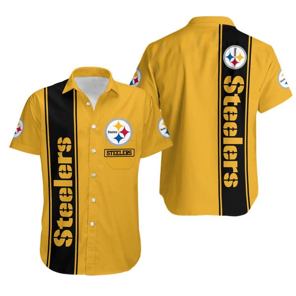 Nfl Hawaiian Shirt Pittsburgh Steelers 3d For Fans-1