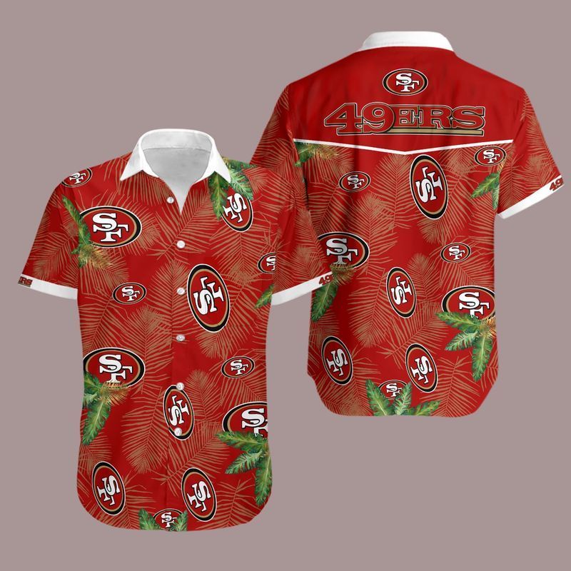 Nfl Hawaiian Shirt San Francisco 49ers 3d For Fans 03-1