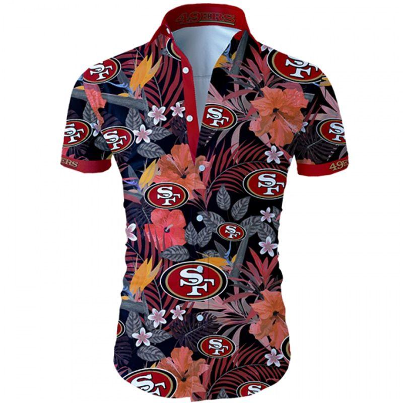 Nfl Hawaiian Shirt San Francisco 49ers-1