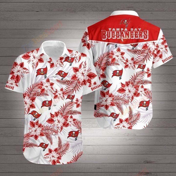 Nfl Hawaiian Shirt Tampa Bay Buccaneers 3d-1