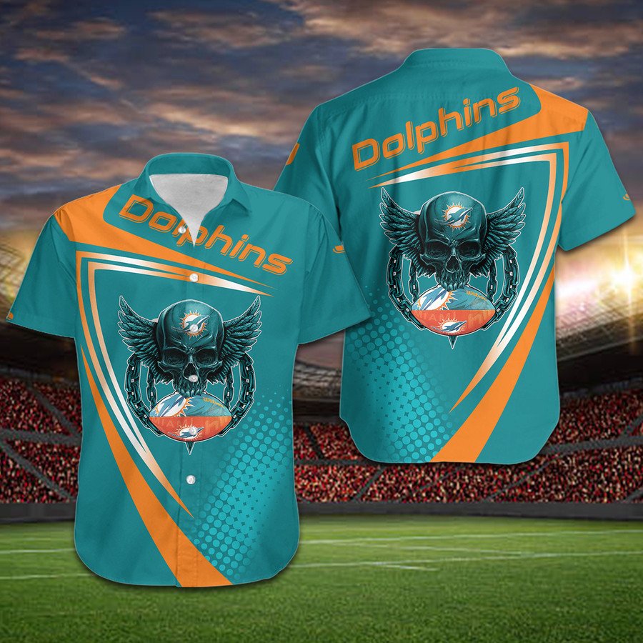 Nfl Miami Dolphins Ball Of Death Full 3d Shirt-1