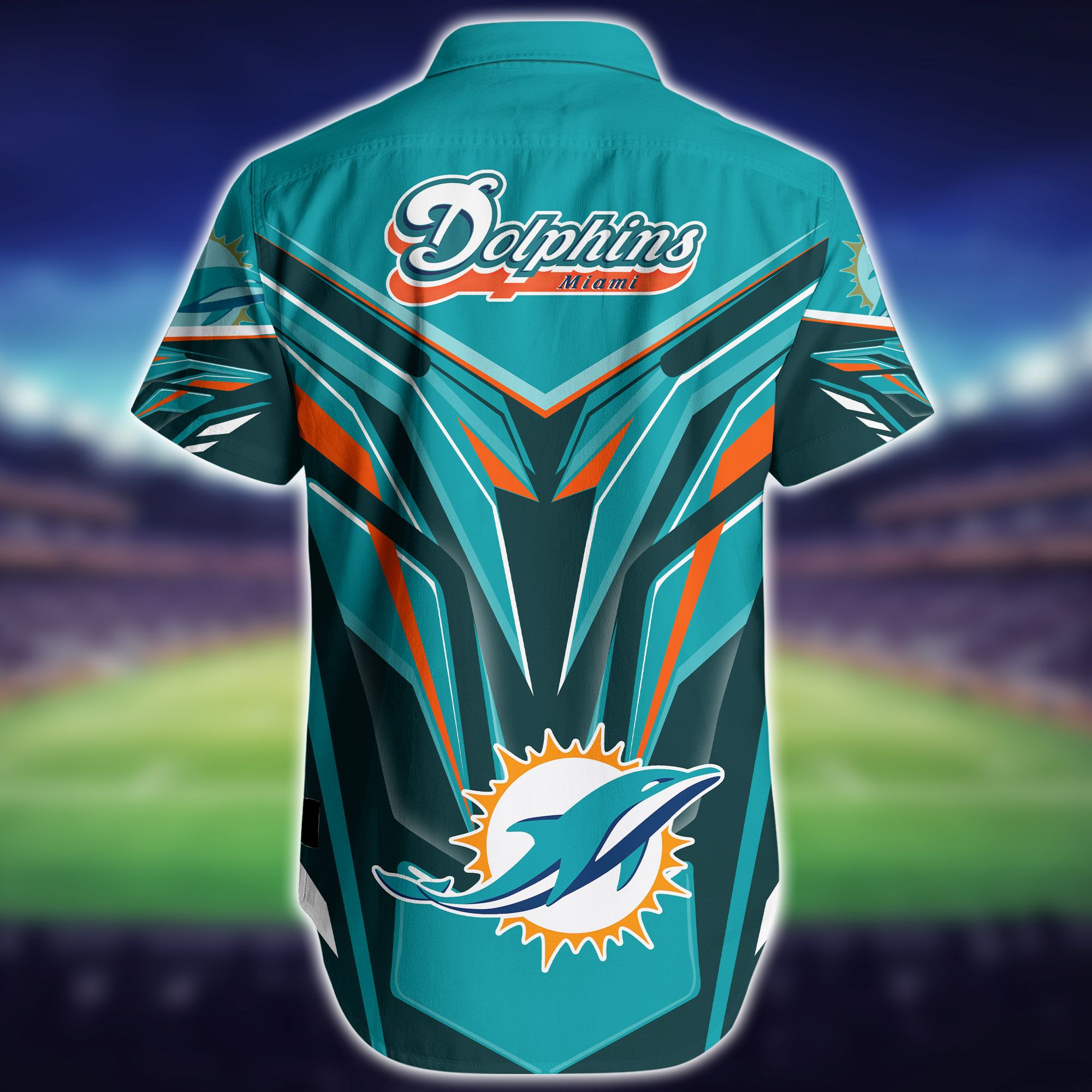Nfl Miami Dolphins Hawaiian Shirt Short Sport Limited Edition-2