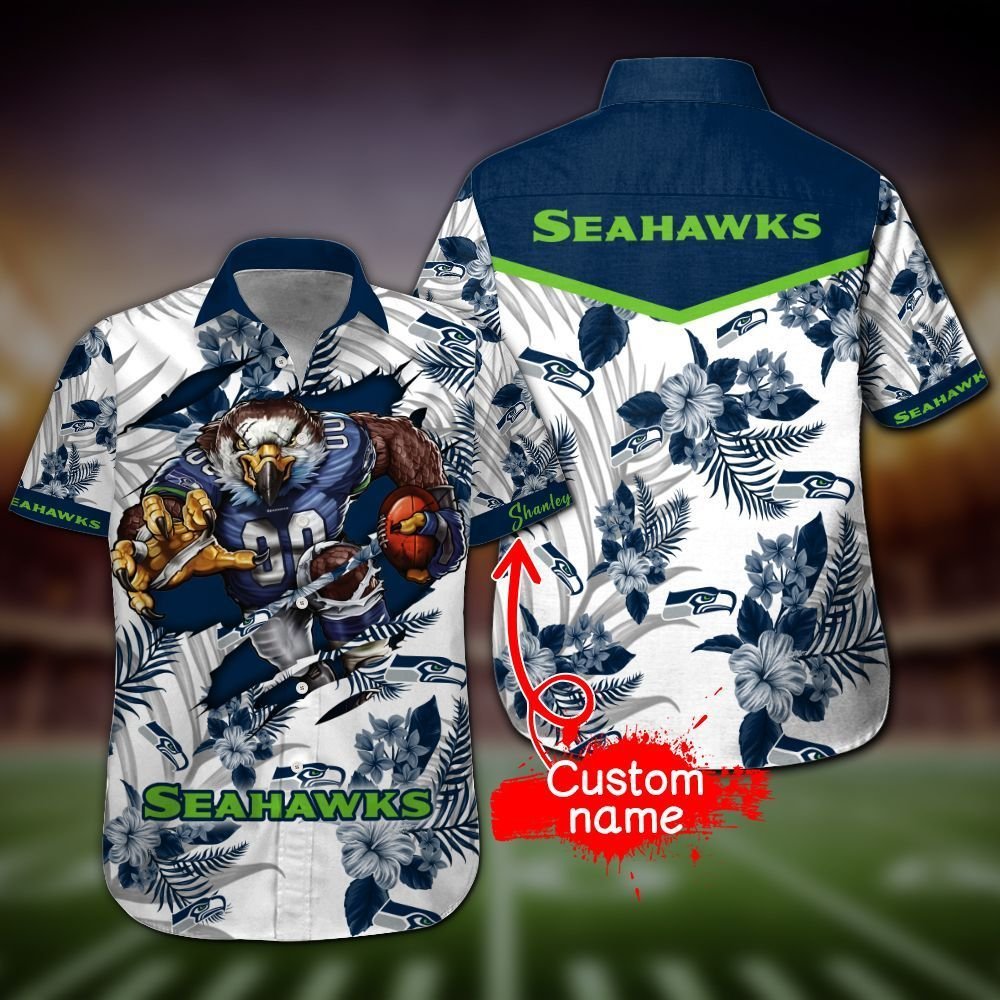 Nfl Seattle Seahawks Hawaiian Shirt For Fans-1